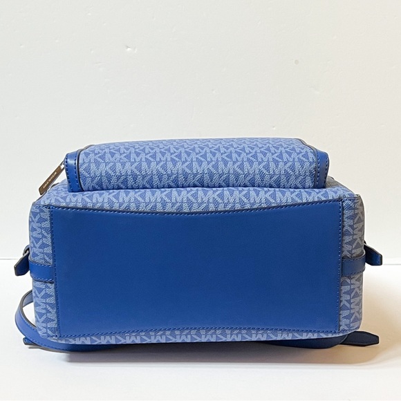 Michael Kors Jaycee Large Backpack MK Electric Blue - Picture 6 of 12